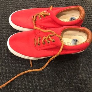 Ralph Lauren red sneakers